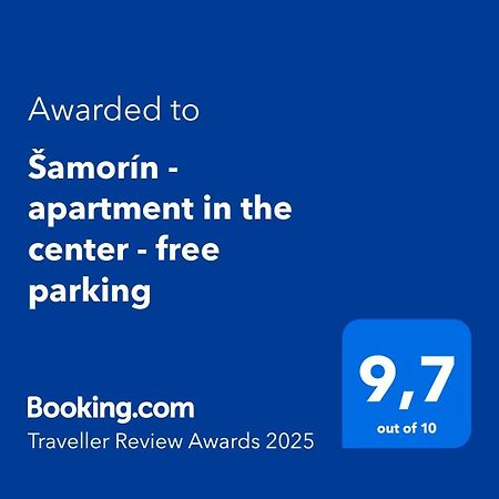 Samorin - Apartment In The Center - Private Parking - Klimatizacia Екстериор снимка