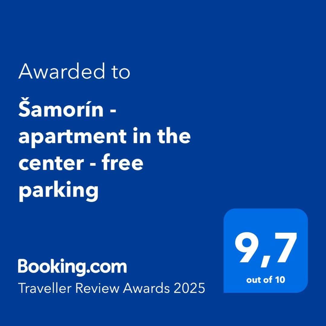 Samorin - Apartment In The Center - Private Parking - Klimatizacia Екстериор снимка